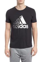 Men's Adidas Bos Split T-shirt - Black