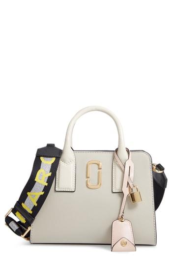 Marc Jacobs Little Big Shot Leather Tote - Ivory