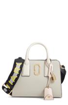 Marc Jacobs Little Big Shot Leather Tote - Ivory