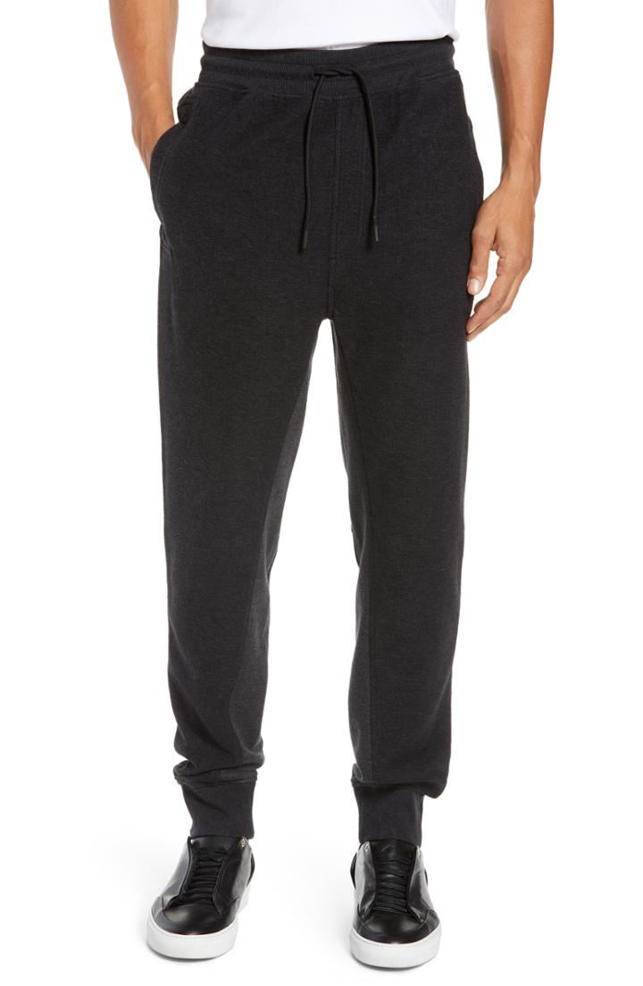 Men's Boss Starlord Fit Jogger Pants, Size Small - Grey