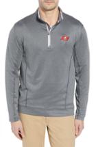 Men's Cutter & Buck Endurance Tampa Bay Buccaneers Fit Pullover, Size Medium - Black