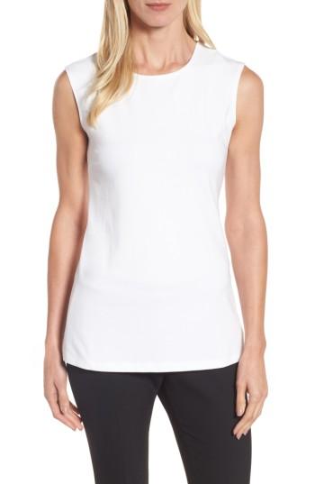 Petite Women's Nic+zoe 'perfect Layer' Tank, Size P - Grey