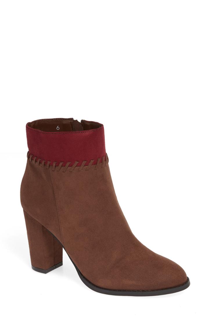 Women's Athena Alexander Nantes Bootie .5 M - Brown
