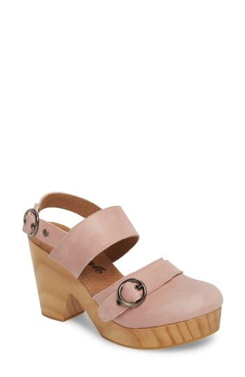 Women's Free People Park Circle Clog Sandal Us / 36eu - Pink