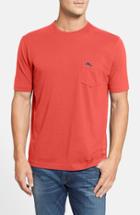 Men's Tommy Bahama 'new Bali Sky' Original Fit Crewneck Pocket T-shirt, Size - Pink