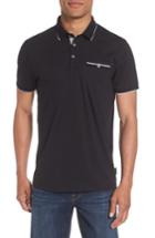 Men's Ted Baker London Derrytt Jersey Polo L - Black