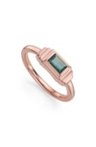 Women's Monica Vinader Baja Deco Semiprecious Stone Ring