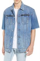 Men's True Religion Brand Jeans Turner Denim Jacket, Size - Blue