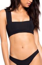 Women's L Space Parker Bikini Top - Black