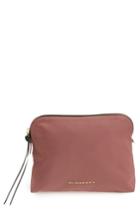 Burberry Large Nylon Pouch - Pink