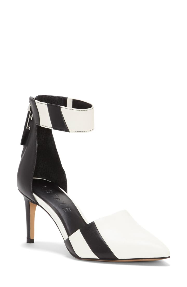 Women's 1.state Galin Ankle Cuff Pump M - White