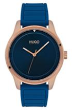Men's Hugo Silicone Strap Watch, 42mm