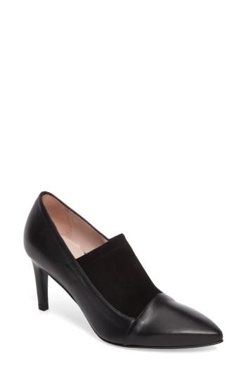 Women's Taryn Rose Ghita Pointy Toe Pump M - Black