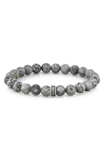 Men's Room 101 Crazy Agate Bead Bracelet