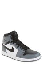Men's Nike 'air Jordan 1 Retro' High Top Sneaker M - Grey
