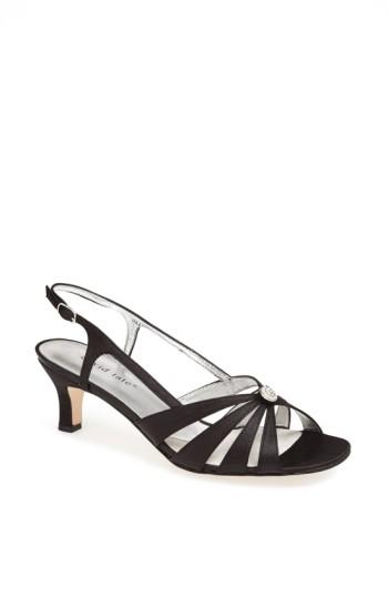 Women's David Tate 'rosette' Sandal Ww - Black