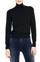 Women's Ayr Le Square Turtleneck Sweater - Black