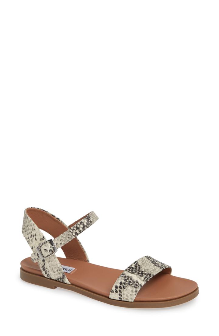 Women's Steve Madden Dina Sandal .5 M - Beige