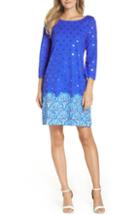 Women's Lilly Pulitzer Bay Border Print Dress - Blue