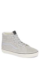 Men's Vans Sk8-hi Hairy Suede Sneaker M - Grey