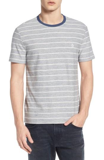 Men's Original Penguin Reverse Stripe T-shirt - Blue
