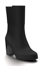 Women's Shoes Of Prey Block Heel Boot .5 A - Black