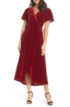 Women's Adam Lippes Velvet Midi Dress