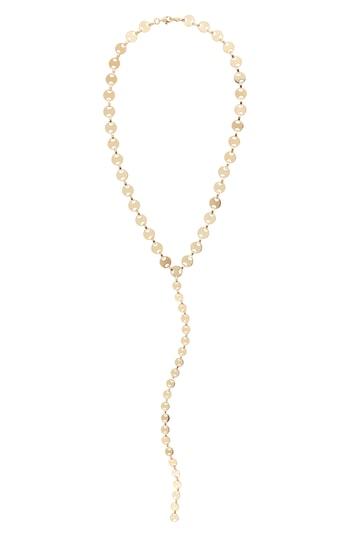 Women's Lana Jewelry Flat Disc Y-necklace