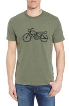Men's French Connection Motorcycle Crewneck T-shirt - Green