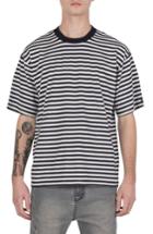 Men's Zaberobe Stripe Box T-shirt - Orange