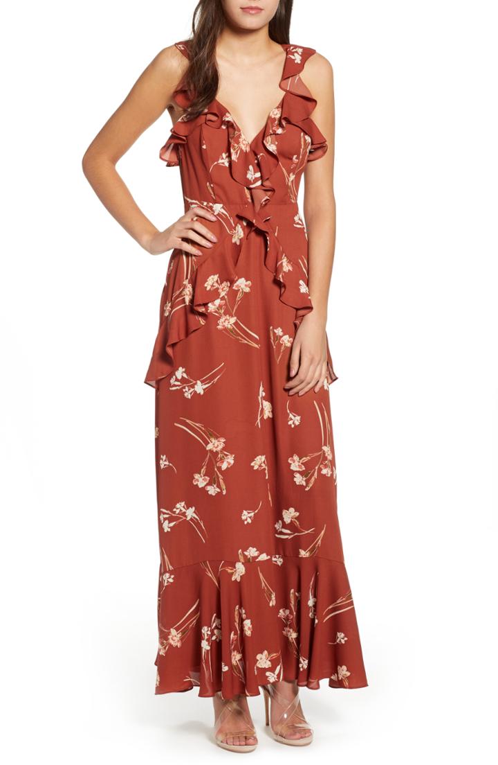 Women's Cooper St Rita Floral Stripe Minidress