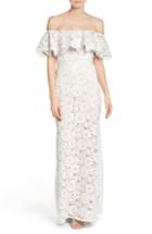 Women's Eliza J Off The Shoulder Lace Gown