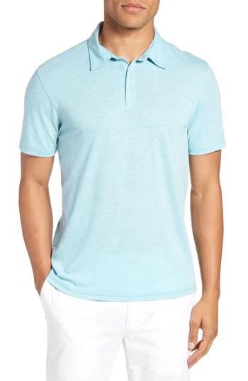 Men's Zachary Prell Cambrick Moulineux Polo - Blue