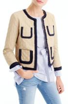 Women's J.crew Quilted Safari Jacket