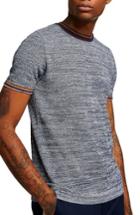 Men's Topman Slim Fit Knit T-shirt - Grey