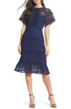 Women's Foxiedox Morganne Lace Midi Dress - Blue