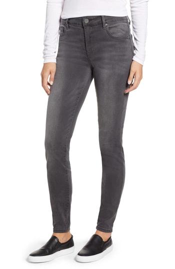 Women's Kut From The Kloth Mia High Waist Skinny Jeans - Black
