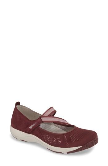 Women's Dansko Haven Mary Jane Sneaker .5-6us / 36eu M - Red