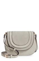 Sole Society Bryson Faux Leather Crossbody Bag - Grey