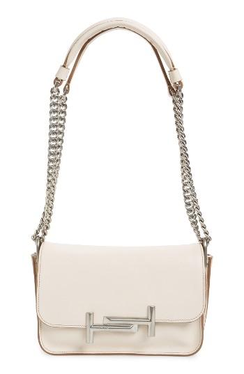 Tod's Mini Double T Leather Shoulder Bag -