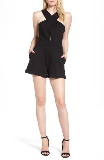 Women's Line & Dont Gabi Romper - Black