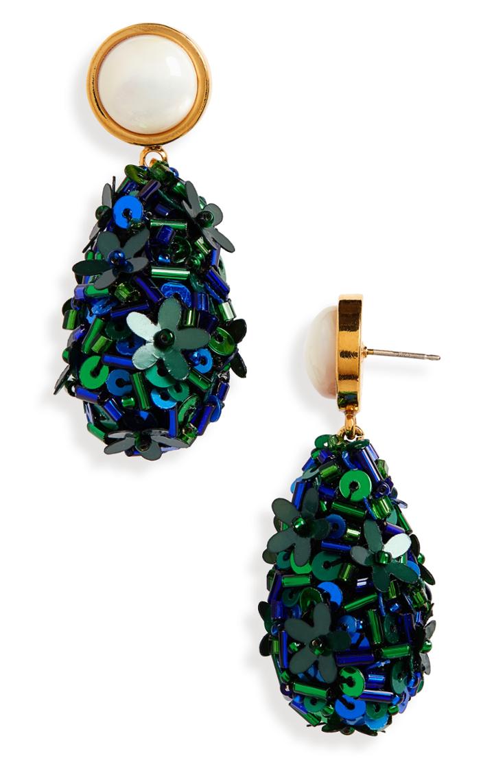 Women's Lizzie Fortunato Roman Party Drop Earrings