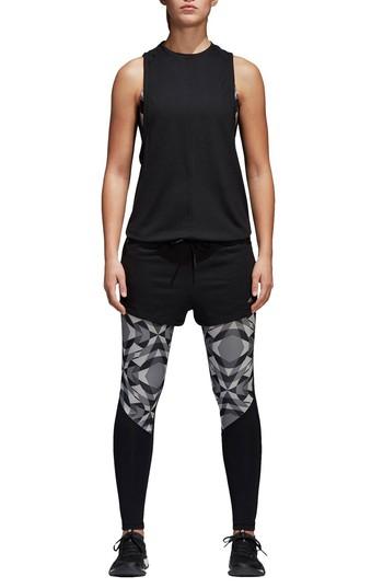 Women's Adidas Wanderlust One-piece, Size - Black