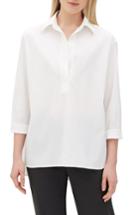 Women's Lafayette 148 New York Beckett Blouse - White