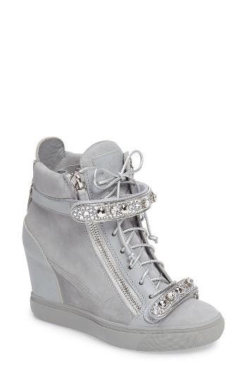 Women's Giuseppe For Jennifer Lopez Tiana Hidden Wedge Sneaker