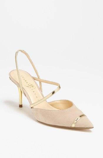 Ivanka Trump 'nisha' Pump (nordstrom Exclusive) Natural Suede