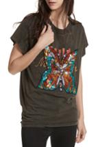 Women's Free People Butterfly Valentine Embellished Tee