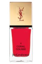 Yves Saint Laurent La Laque Couture Nail Lacquer - 4 Coral Colisee