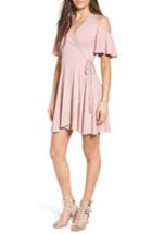 Women's Soprano Rib Knit Wrap Dress