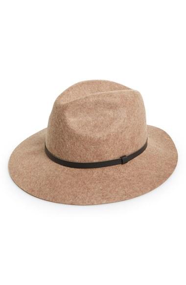 Men's Topman Felted Wool Hat - Brown